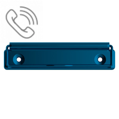 120 mm Anodized Blue Clipboard Clip