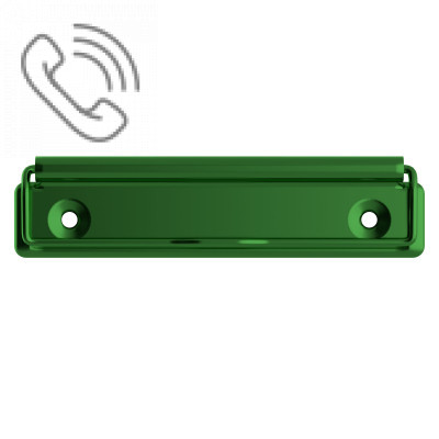 120 mm Anodized Green Clipboard Clip