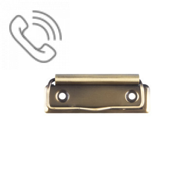 70 mm Brass Clipboard Clip