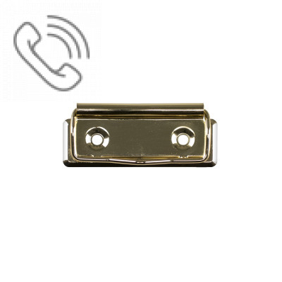 72 mm Gold Clipboard Clip