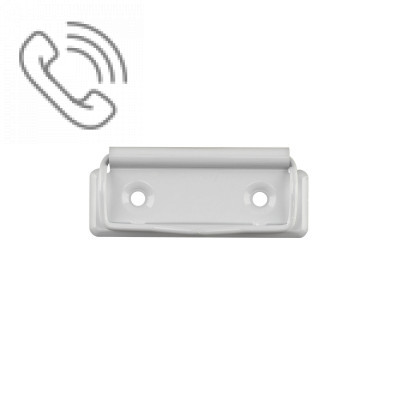 72 mm White Clipboard Clip