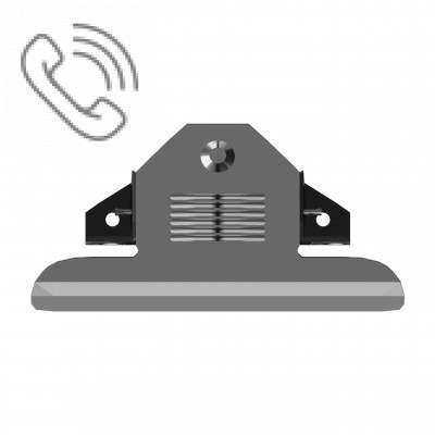 120 mm Silver Butterfly Clipboard Clip