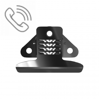 50 mm Silver Butterfly Clipboard Clip
