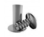 3.4 mm x 6.35 mm Silver Small Rivet