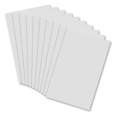 10 Pack - Vertical 11 x 17 MDF Clipboard Notepad - Blank