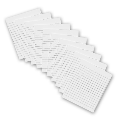 10 Pack - 4 x 4.75 Notepads