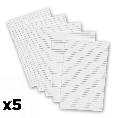 5 Pack - 5 x 7.25 Notepads