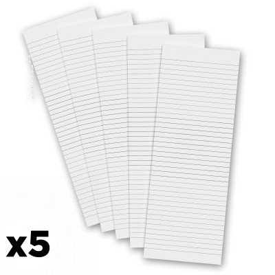 5 Pack - 3.5 x 10.25 Notepad