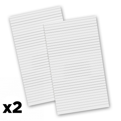 2 Pack - 5 x 8.75 Notepads
