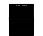 Black ISO Clipboard - Slightly Damaged