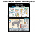 WhiteCoat Clipboard - Blackout Canine Edition