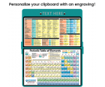 WhiteCoat Clipboard® - Teal Chemistry Edition