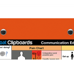 WhiteCoat Clipboard® - Orange Care & Communication Edition