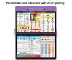 WhiteCoat Clipboard® - Lilac Care & Communication Edition