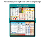 WhiteCoat Clipboard® - Teal Care & Communication Edition