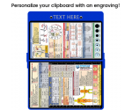 WhiteCoat Clipboard® - Blue EMT Edition