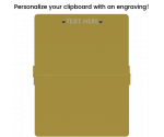 Tactical Brown ISO Clipboard