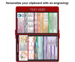 WhiteCoat Clipboard® - Red Medical Edition