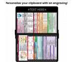 WhiteCoat Clipboard® - Black Medical Edition