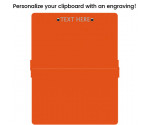 Orange ISO Clipboard