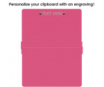 Pink ISO Clipboard
