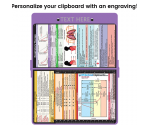 WhiteCoat Clipboard® - Lilac Respiratory Edition