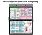 WhiteCoat Clipboard® - Silver Speech Language Pathology Edition