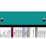 WhiteCoat Clipboard® Trifold - Teal Medical Edition