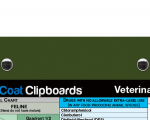 WhiteCoat Clipboard® - Army Green Veterinary Medicine Edition