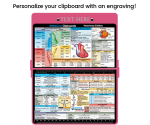 WhiteCoat Clipboard® - Pink Veterinary Medicine Edition