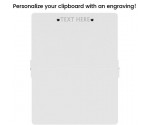 White ISO Clipboard