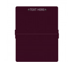 Wine Steel ISO Clipboard