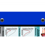 WhiteCoat Clipboard® Trifold - Blue Respiratory Therapy Edition