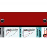 WhiteCoat Clipboard® Trifold - Red Respiratory Therapy Edition