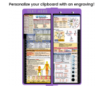 WhiteCoat Clipboard® Vertical - Lilac EMT Edition