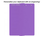 Lilac Vertical ISO Clipboard