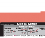 WhiteCoat Clipboard® Vertical - Coral Medical Edition