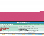 WhiteCoat Clipboard® Vertical - Pink Nursing Edition