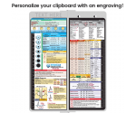 WhiteCoat Clipboard® Vertical - White Nursing Edition