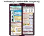 WhiteCoat Clipboard® Vertical - Wine Nursing Edition