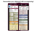 WhiteCoat Clipboard® Vertical - Wine Pharmacy Edition