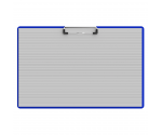 Aluminum 17 x11 Ledger Clipboard - Blue