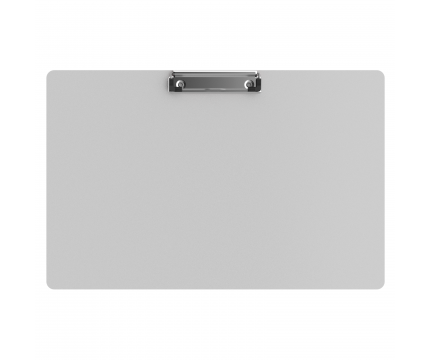 Aluminum 17 x11 Ledger Clipboard - White