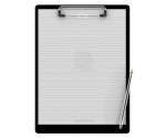 Flat Aluminum Basketball Clipboard 