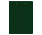 Letter Size 8.5 x 11 Aluminum Clipboard | Green