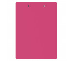 Letter Size 8.5 x 11 Aluminum Clipboard | Pink