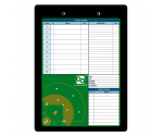 Flat Aluminum Baseball Clipboard 