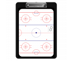 Flat Plastic Hockey Clipboard