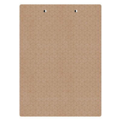 Letter Size MDF 8.5 x 11 Geometric Clipboard