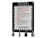 Lockout Clipboard | Black
